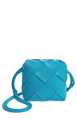 Bottega Veneta Mini Intrecciato Leather Crossbody Bag in Pool-Gold at  Nordstrom - Yahoo Shopping