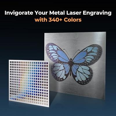22W Laser Engraver 4-in-1 Rotary Roller Kit for Glass Tumbler Ring