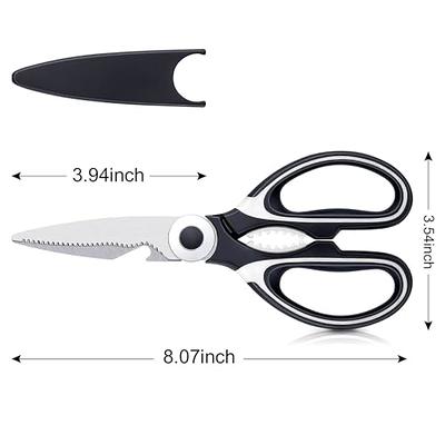 Sairps Kitchen Scissors Woman Use Multi-purpose scissors Heavy Duty Cooking  Shears Left Handed Black Scissors Adults Sharp Utility Siccors For Food -  Yahoo Shopping