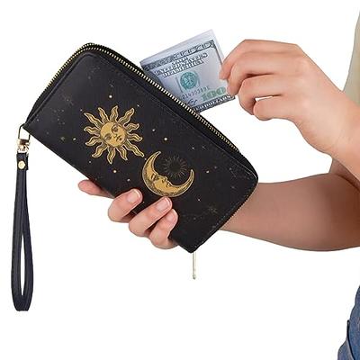  Women's wallet Wristlet Wallets for Women Large