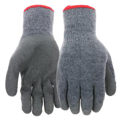 Project Source Large/x-large Gray Leather/Polyester Gardening Gloves,  (1-Pair) in the Work Gloves department at