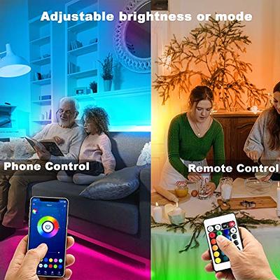  dalattin 65.6ft RGB 5050 Led Lights for Bedroom Color