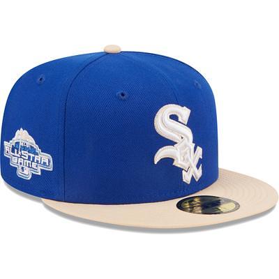 Men's New Era White/Royal Chicago Cubs Optic 59FIFTY Fitted Hat