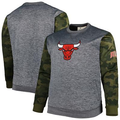 Men's Fanatics Branded Heather Charcoal Tampa Bay Buccaneers Big & Tall Camo Pullover Hoodie