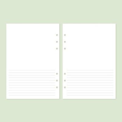 Blank Planner Refill