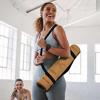 100% Eco-Friendly Vegan Cork Yoga Mat with Natural Rubber Backing Non-Slip  Extra Thick Durable Exercise Mat with Carrying Strap and 70 Illustrated  Yoga Poses Great for All Types of Yoga - Yahoo