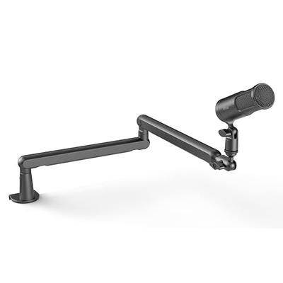 Fifine Low-Profile Boom Arm Stand - White 