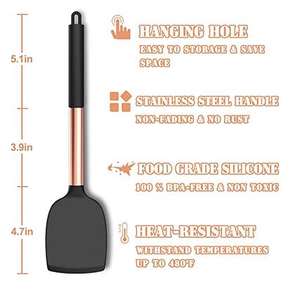 Silicone Cooking Utensil Set, Umite Chef 43 PCS Heat Resistant Kitchen  Utensil Gadgets Set-Stainless Steel Handle- Kitchen Spatula Tools for  Nonstick Cookware, Pots and Pans Accessories (Khaki) by Umite Chef - Shop