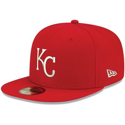 Men's New Era Black/Red Kansas City Chiefs Flipside 2Tone 59FIFTY Fitted Hat