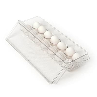 Totally Kitchen Plastic Egg Refrigerator Storage Container