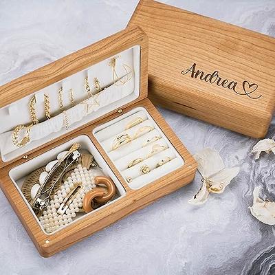 Personalized Engraved Name Jewelry Box, Personalized Gifts