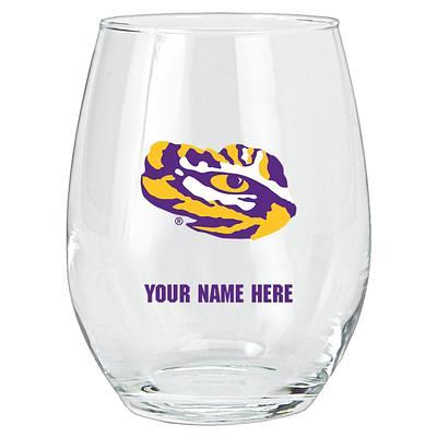 LSU, LSU 12 oz Purple Stemless Tumbler