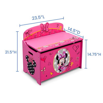 Disney Minnie Mouse Deluxe Wood Toy Box by Delta Children, Greenguard Gold  Certified - Yahoo Shopping