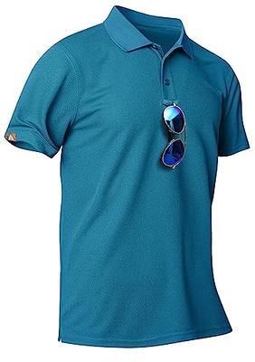 HOPLYNN 2 Pack Men's UPF 50+ Rash Guard Swim Surf Fishing Shirts, Long Sleeves UV Sun Protection Shirts for Men