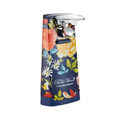 Pioneer Woman Extra-Tall Electric Can Opener, Fiona Floral, 76701