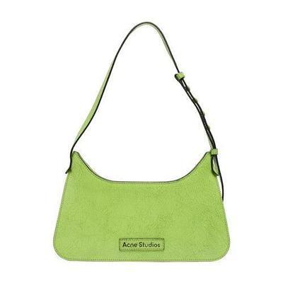 Acne Studios Green Platt Crossbody Bag