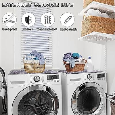 2PCS 23.6'' x 25.6'' Washer and Dryer Covers for the Top, Non-slip Dryer  Top Protector Mat, Dust-proof Washing Machine Cover, Diatomite Washer Dryer  Top Covers for Laundry Kitchen Home - Yahoo Shopping