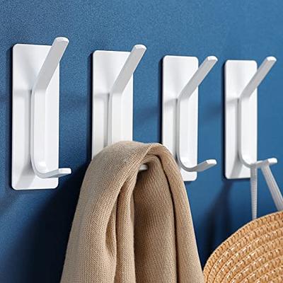 YIGII adhesive towel hooks - self adhesive robe hooks home coat hook sus  304 stainless steel bathroom