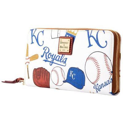 Dooney & Bourke MLB Kansas City Royals Small North South Top Zip Crossbody Shoulder Bag