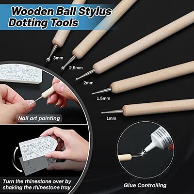 B-7000 Glue Clear for Rhinestone Crafts, B7000 Adhesive Jewelry Glue with  Dotting Pen Tool, Wax Pencil and Tweezer for DIY Craft Face Makeup Shoes