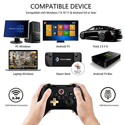 2.4G Wireless USB Game Controller Gamepad Joystick for Android TV Box  Laptop PC
