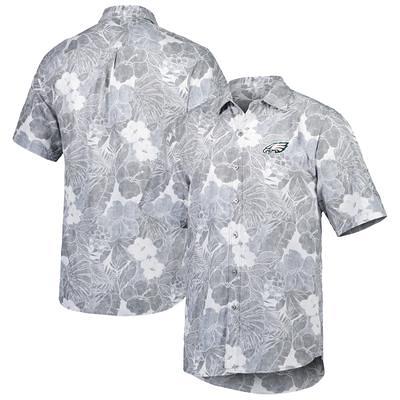 Men's Tommy Bahama Purple Minnesota Vikings Big & Tall Bahama Coast  Luminescent Fronds Camp IslandZone Button-Up Shirt