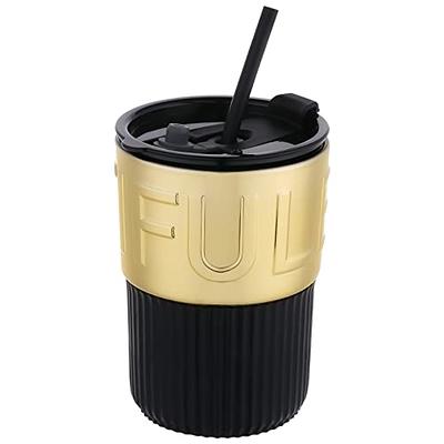 JoyJolt Glass Tumbler Straws and Silicone Sleeve - Black JG10283 - The Home  Depot