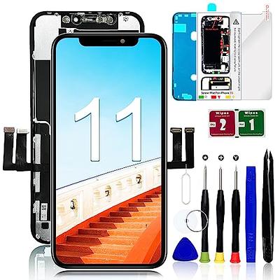 for iPhone XR Screen Replacement 6.1, Bsz4uov 3D Touch LCD Display  Digitizer Assembly for A1984, A2105, A2106, A2108, with Magnetic Screws Map