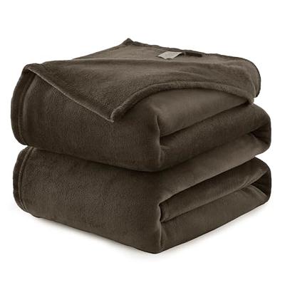 Bedsure Fleece King Size Blankets for Bed Grey - Soft Lightweight Plush  Cozy Fuzzy Luxury Microfiber, 108x90 inches