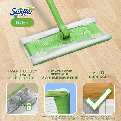 Swiffer Sweeper Dry + Wet All Purpose Floor Mopping and Cleaning