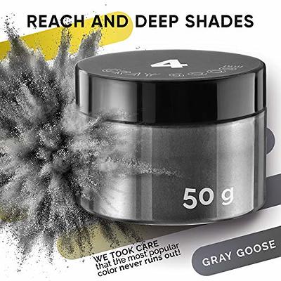 Black Cosmetic Grade Mica Powder 1.7 Oz - 50g Natural Coloring