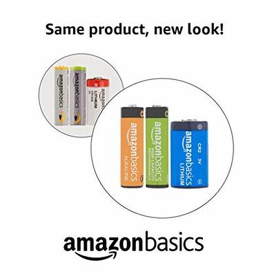 Basics 12-Pack Rechargeable AAA NiMH Performance Batteries, 800 mAh,  Recharge up to 1000x Times, Pre-Charged