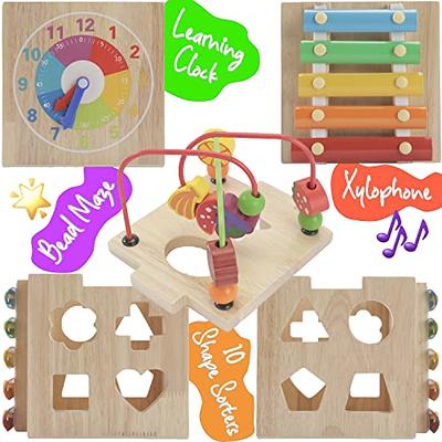 Wooden Magnetic Fishing Game Toys for 3 Year Old Boys - Montessori Toys ABC  Alphabet Learning Toys and Education Math Preschool Toddlers Toys for Ages