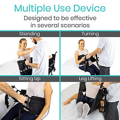 45 Leg Lifter Strap Multifunctional Elderly Mobility Tool for Bed Couch  Car