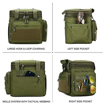 Gafetrey Large Tactical Lunch Box for Men, Insulated Lunch Bag Adult, Thermal  Lunchbox Leakproof Waterproof Cooler Bag, Dual Compartment Lunch tote,  Large Lunch Pail for Office Camping (Green)24L - Yahoo Shopping