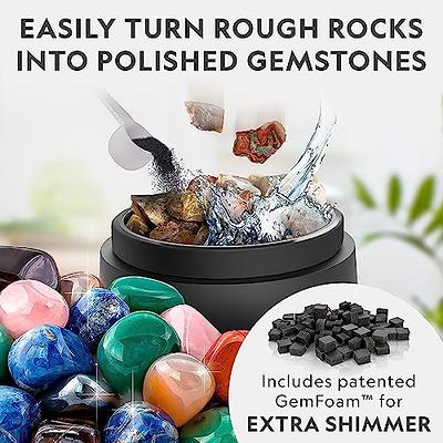 NATIONAL GEOGRAPHIC Platinum Series Ultra Quiet Rock Polisher Kit -  Patent-Pending for Kids & Adults, 2 lb. Barrel, Rocks, Grit, GemFoam, Rock  Tumblers - Yahoo Shopping