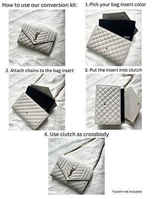 CONVERSION KIT HANDBAG 1 INSERT ORGANIZER FOR LV TOILETRY 19 POUCH 4 COLORS