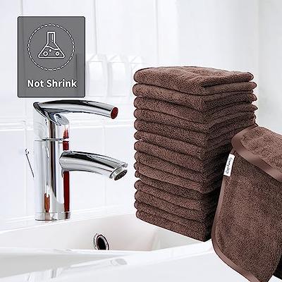 Ultra Soft Premium Washcloths Set-12 x 12 inches-24 Pack-Quick