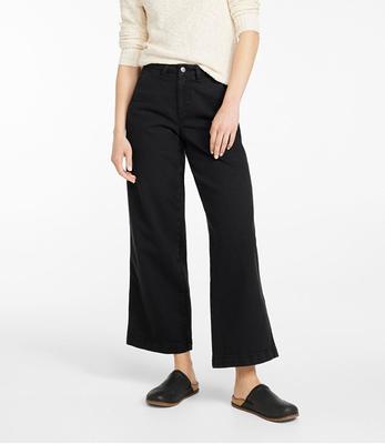 Women's Lakewashed Chino Pants, Mid-Rise Pull-On Ankle