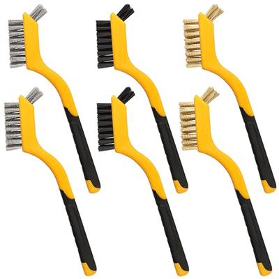 SALI 3 Pack 3 Inch Cup Brush Nylon Filament Abrasive Wire Brush Wheel with  1/4 Inch Hex Shank, Three Grits Nylon Drill Brush Set for Removal of Rust  Corrosion Paint - Yahoo Shopping