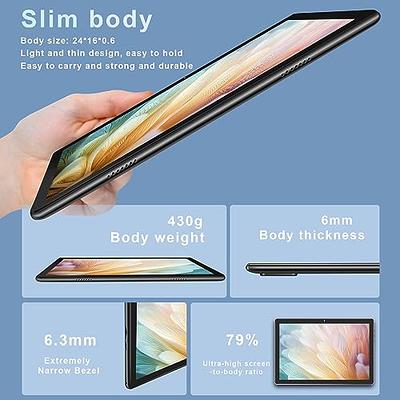  2024 Newest Android 13 Tablet with Keyboard 10 Inch 2 in 1  Tablets, 12GB RAM 128GB ROM 1TB Expand, Quad-Core 2.0GHz CPU Tablet PC, 5G  WiFi 6 BT 5.0, 8MP Camera