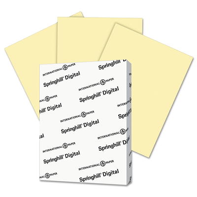 Daffodil Yellow Cardstock - 8.5 x 11 inch - 65lb Cover - 50 Sheets