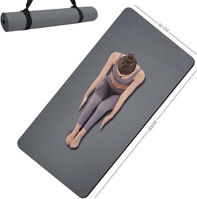 Basics Extra Thick Exercise Yoga Gym Floor Mat with
