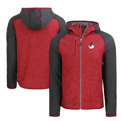 Colosseum Men's Louisville Cardinals Cardinal Red 1/2 Zip Anorak Jacket, XL | Holiday Gift