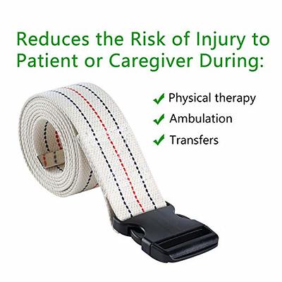 Transfer Belts For Seniors With Padded Handles Widen Gate Belt For Lifting  Elderly & Patient Medical Walking Aid Gait Belt With Quick Release Buckle