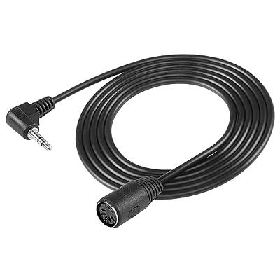 SinLoon 5-Pin DIN Female Cable, 5 Pin Din to 90 Degree 3.5mm(1/8in)