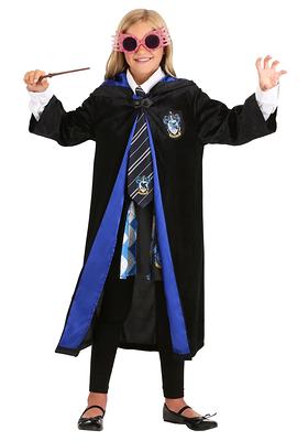Kids' Deluxe Harry Potter Slytherin Robe Costume - Size 4-6 - Black