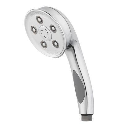 Speakman Icon 3-Spray Patterns 2.0 GPM 4.1 in. Wall Mount Low Flow  Adjustable Fixed Shower Head in Polished Chrome SR-2256-E2 - The Home Depot