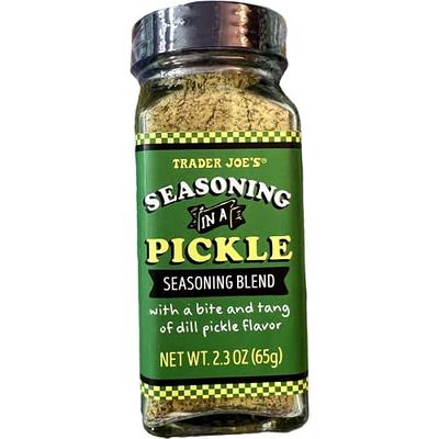 Trader Joe's Seasoning in a Pickle, Dill Pickle Flavor (Pack of 3)