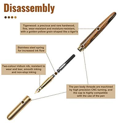 Fine Handcrafted Solid Brass & Wood Roller Ballpoint Pen Signature Gel Ink  Office Business Gift - Yahoo Shopping